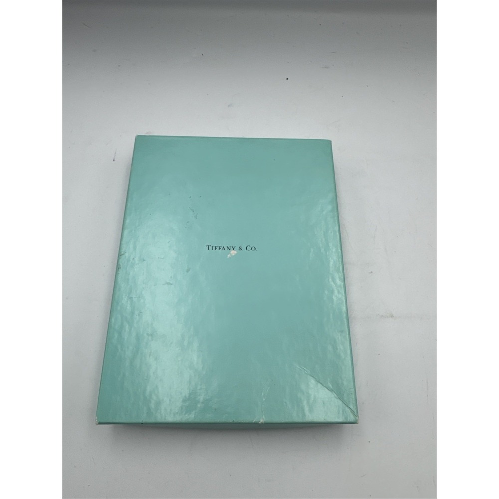 Tiffany & Co Blue Empty Jewelry Gift Box Rectangle 8.5 x 6.5 x 1.5
